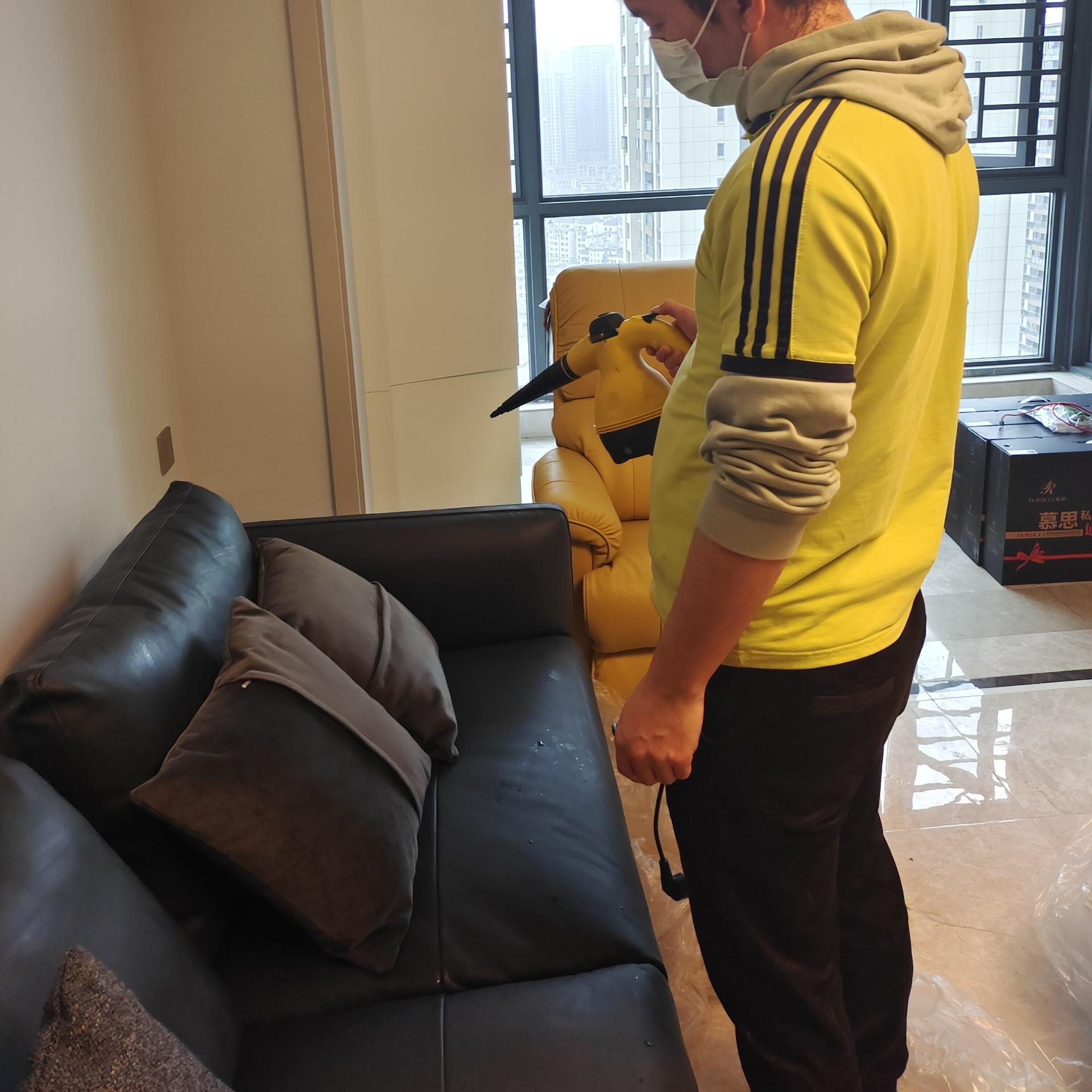 皮沙發(fā)除味