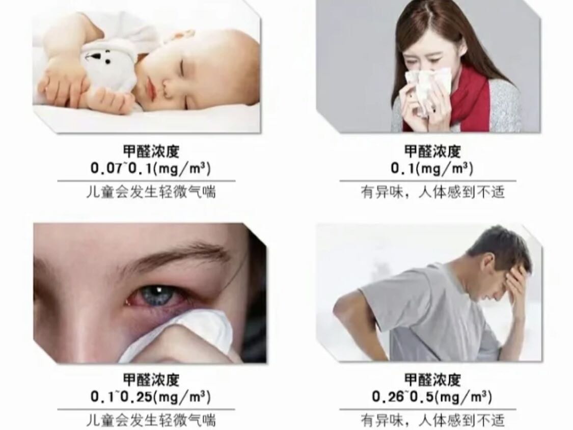 甲醛中毒后的反應？