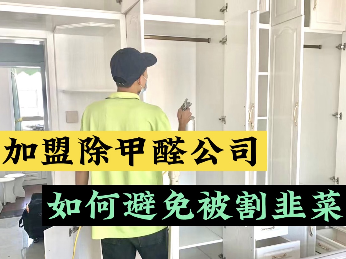 加盟除甲醛公司如何避免被割韭菜？